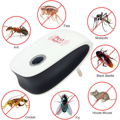 YESPERY 2020อัพเกรด Ultrasonic Electronic Repellent ควบคุมไล่ศัตรูพืชปลั๊กใช้งานในร่มที่ดีที่สุดตัวควบคุมสัตว์รบกวน To แมลงเม้าส์มดยุงแมงมุมหนูและแมลงสาบ
