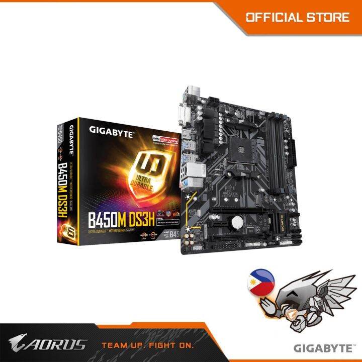 Gigabyte GAB450MDS3HWIFI 4DIMM DDR4 AM4 MATX Motherboard Lazada PH