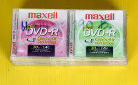 DVD-R Maxell 8cm Mini ขนาด 1.4 GB 30 นาที สำหรับกล้องวีดีโอดีวีดี