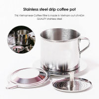 【2023】5310ML Vietnamese Coffee Filter Stainless Steel Maker Pot Portable Home Office Travel Camping Durable ！ 1