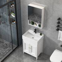 [COD] bathroom cabinet combination thickened space aluminum washbasin washstand mirror dressing pool modern