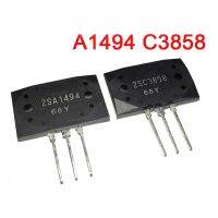 2ชิ้นวงจรรวม2sc3858 2sa1494 1คู่ A1494 C3858 Mt-200ซิลิคอน Npn Pnp ทรานซิสเตอร์เครื่องขยายเสียง