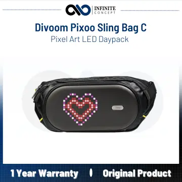 Divoom Sling Bag Pixel Art LED Daypack