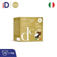 Don Carlos Caffe e Ginseng Dolce Gusto 16x กาแฟโสม กาแฟเพื่อสุขภาพ กาแฟพรีเมียม กาแฟแคปซูล ดอลเช่ กุสโต้