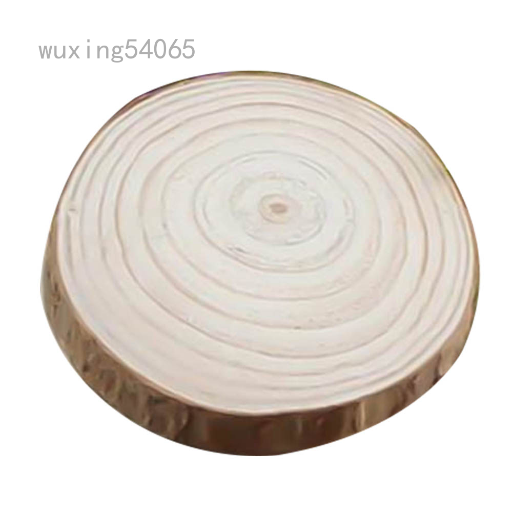 HAND MADE RUSTIC WOODEN LOG DISC WOOD SLAB PRICE TUGS HOME DECOR 20 mm TO 210 mm 