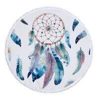 【✆New✆】 lifuquan Casepgrace Dreamcatcher สวยงามผ้าเช็ดตัวจับความฝันที่ผ้าขนหนูชายทรงกลมผ้าปิกนิกไมโครไฟเบอร์ผ้าห่มผ้าผ้าปูโต๊ะ