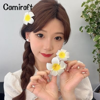 Camiraft กิ๊บติดผมกิ๊ฟติดผมข้างลายดอกไม้พระอาทิตย์น่ารักกิ๊ฟหนีบผมดอกไม้เครื่องประดับผม2023นางฟ้าสไตล์ไทย