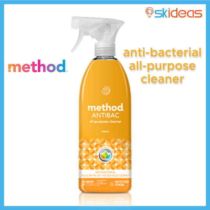 METHOD ANTIBAC ANTIBACTERIAL ALL PURPOSE CLEANER CITRON 828 ML Lazada