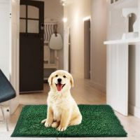 1PC Pet Puppy Potty Trainer Indoor Training Toilet Dog Artificial Turf Grass Pad Pee Mat Patch For Dog Poop Bag Pet Supplies