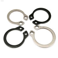 ✗ 10/25/50pcs M3 to M40 304 Stainless Steel Black 65mn Manganese Shaft Retaining Snap Ring Washer Bearing C Type External Circlip