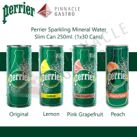 ?ส่งฟรี?Perrier Sparkling Mineral Water Can 250ml.