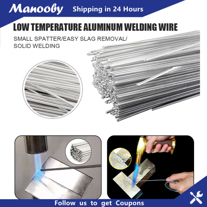 Manooby 50Pcs Low Temperature Aluminium Welding Wire Rod Electrode ...