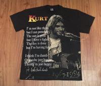 เสื้อวง Nirvana OVP โอเวอร์ปริ้น แนววินเทจ สกรีนทั้งตัว ผ้าฝอกสีเฟด เสื้อOVP เสื้อวงดนตรีต่างประเทศ เสื้อวงร๊อค