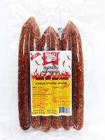 กุนเชียงปลายี่สก ไขมันต่ำ เผ็ด (ไม่ผสมเนื้อหมู) chinese Sausages (Spicy Lowfat) ขนาด 360 กรัม