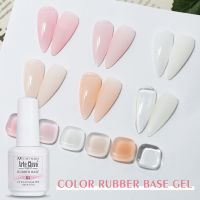 Arte Clavo 15ml Multi-function Quick Extension Gel Nail Rubber Base Polish Gel Color Coat Semi Permanent UV Nails Art Maincure