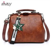 hot【DT】∈☒  Handbag Leather Shoulder Female Doctor Crossbody Tote Star Pendant Tassel Rivets Designer