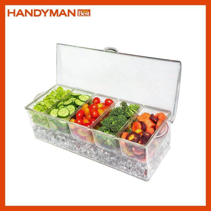 Modern Home Condiment Tray with Ice Chamber Lazada PH