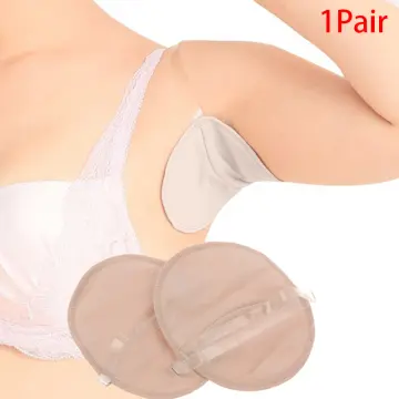 2 Pcs/pair Reusable Armpit Sweat Pads Women Men Washable Underarm