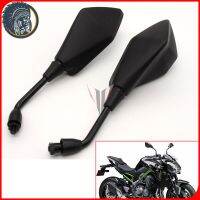 For Kawasaki Z900 2017 One Pair 10mm Motorcycle Mirrors Motorbike Scooter Side Rear View Mirror Black Rearview Mirror Mirrors