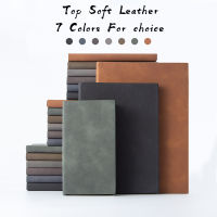 Fashion Soft Cover Yangba Leather Lined Planner Note Books,Top quality Business Bound Plain Journal Diary For Gift And Promotion