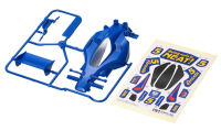 95247 TAMIYA Mini 4WD  Avante Jr. Body Parts (w/Smoke-Colored Canopy)