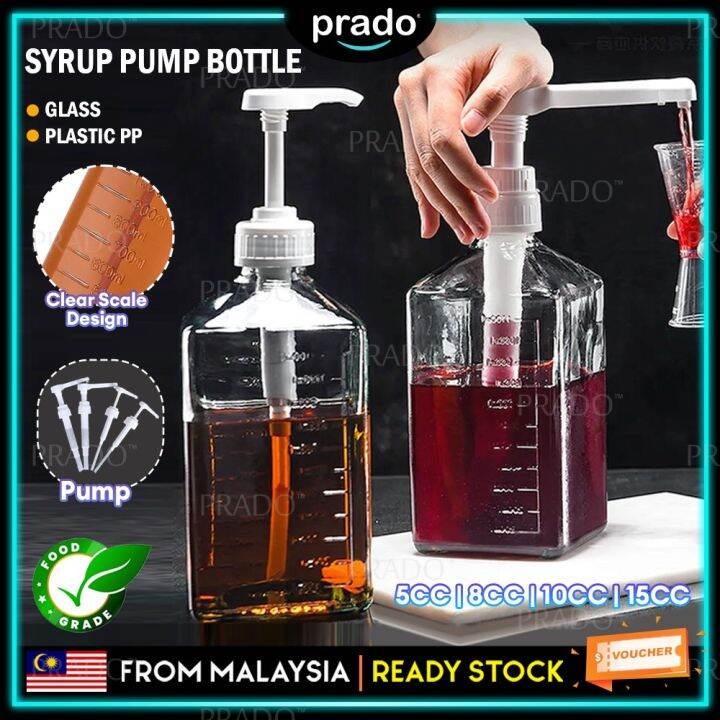PRADO MALAYSIA Sugar Press Bottle Hand Pump Liquid Oil Honey Syrup