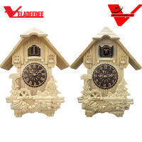 นาฬิกาแขวน Veladeedee Cuckoo Clock นาฬิกาแขวน เวลาดีดีกุ๊กกู ตัวเรือนไม้แท้ รุ่น V6608-CR