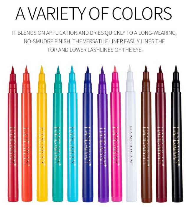 ดินสอเขียนขอบตาอายไลเนอร์-handaiyan-กันน้ํา-มี6สีให้เลือก-มาใหม่ลาสุด