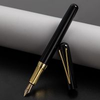 Metal brand students special calligraphy office high-grade gift pen 0.5mm replacement ink sac printing Logo  Pens