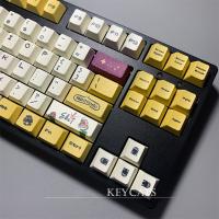 122 Keys Mario villain personality keycap For Mechanical Keyboard Original Height Keycaps DYE-SUB MX Switch PBT For Replace Keys