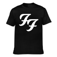 Hot sale Foo fighters band graphic Mens 100% Cotton Round Neck Short Sleeve T-Shirt  Adult clothes