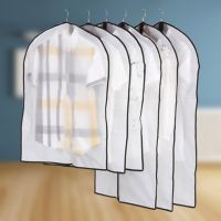 Transparent Dust Proof PEVA Cover Garment Bag Suit Dress Coat Clothes cover