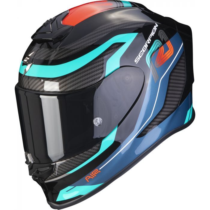 scorpion-exo-r1-carbon-air-vatis-black-blue-red-หมวกกันน็อคแบรนด์ชั้นนำระดับโลกจากยุโรป-การันตีคุณภาพจากนักแข่งระดับ-moto-gp-wsbk-moto-e-ฯลฯ