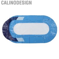 Calinodesign Swimming Pool Floating Hammock Inflatable Float Lounge Foldable Water Chair Row Bed Recliner