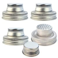 304 Stainless Steel 304 Cocktail Shaker Salt Pepper Flour Strainer jar