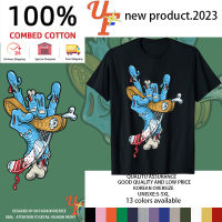 Cotton 100% Finger Tee เสื้อยืดผู้ชายขนาด S-5XL