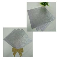 【Green leaf brown forest】12Pcs Glitter Craft กระดาษแข็งสำหรับ DIY ชุดคริสต์มาสและปาร์ตี้ตกแต่ง Glitter Paper