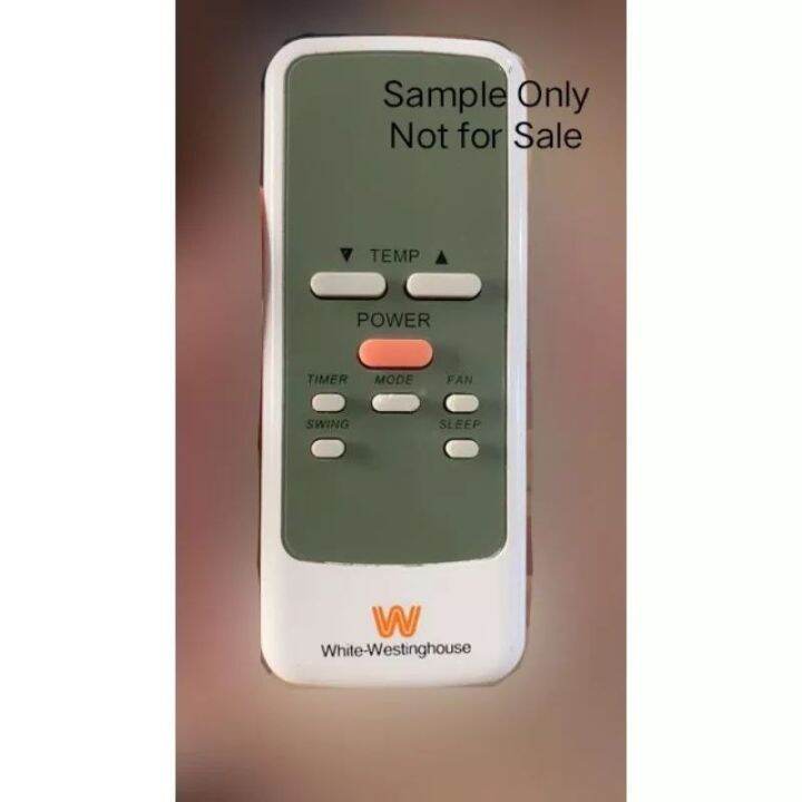 WhiteWestinghouse Aircon Remote (Replacement Only) Lazada PH