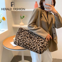 Winter Tote Bags for Women Handbags Brand Designer Plush Ladies Shoulder Bag Large Shopper Faux Fur Top Handle Bag 2022 New