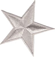 iron on patch Embroidery Nautic Star 9x8 cm ดาว ทะเล ตัวรีด เย็บติดผ้าประเทศไทย โลโก้ปัก มีกาวสำหรับรีด ตกแต่งเสื้อผ้า