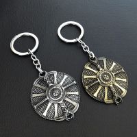 Game God Of War 4 Queens Axe Keychain Shield Alloy Pendant Keyring
