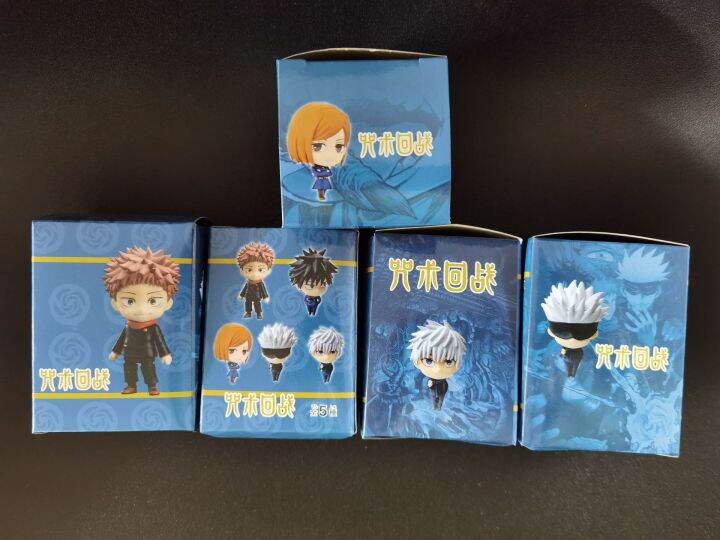 โมเดล-jujutsu-kaisen-มหาเวทย์ผนึกมาร-ฟิกเกอร์-โมเดลมหาเวทย์ผนึกมาร-5-ชิ้น-โกโจ-ซาโตรุ-ของเล่น-ของสะสม-ของขวัญ-ของเล่นเด็ก-ของเล่นถูกๆ