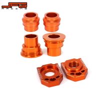 Newprodectscoming Motorcycle Front Rear Wheel Hub Spacer Chain Adjust Axle Blocks For KTM EXC EXCF XCW 125 150 250 300 350 450 500 2016-2021