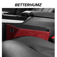 BETTERHUMZ สำหรับ Audi A3 A4 A4L B8 B9 Q3 A6 Avant Quattro A6L C7 C6 MK Q7 RS4 Alcantara รถที่นั่ง Gap กล่องเก็บภายใน