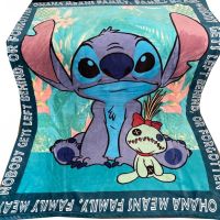 New Lilo &amp; Stitch Soft Blankets 100x140cm Throw ForBaby Boys Girls BedSpread Sofa Cover Bedroom Decor Gift Clearance