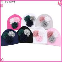 XUESHE Outdoor Kids Winter Warm Baby Flower Hat Beanie Cap Baby Accessories Cotton