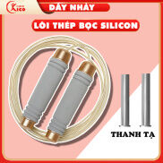 Dây Nhảy Lõi Thép Có Tạ Sắt KICOCARE cao cấp, Dây nhảy thể dục siêu bền