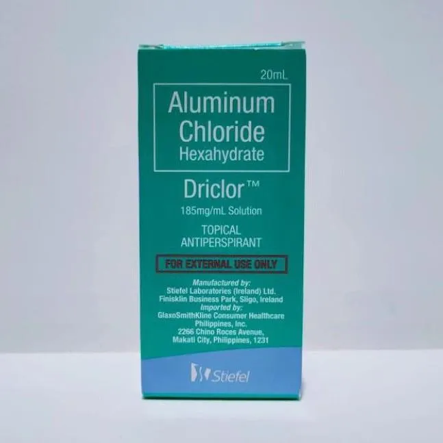 Driclor Topical Antiperspirant Solution 20ml Lazada PH