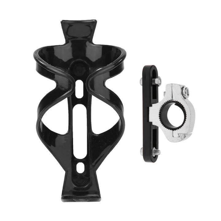 Bicycle Water Bottle Holder Cage with 360 Degree Rotatable Adapter Set