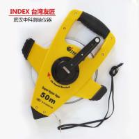 Taiwan friends artisan INDEX resistance to dragon three times as much as 50 m steel tape speed XKB5010 / NSL - 50 portable nylon coated